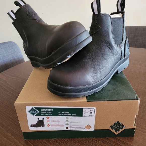 Mens Chore Farm Chelsea Muck Boots - Picture 2 of 4